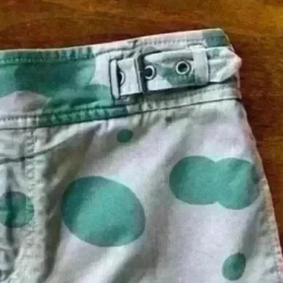 Marc By Marc Jacobs “Granite Multi" Olive Green And Tan Print Skirt Size 4 EUC! - Picture 4 of 4